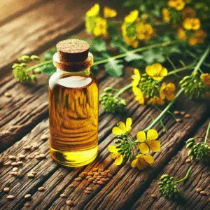 کنجاله کلزا خشک با بافت دانهای برای تغذیه حیوانات