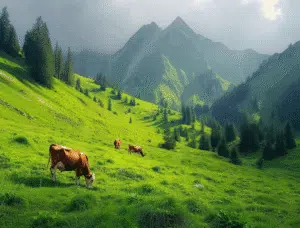 خوراک گاو در روز چقدر است؟ جدول دقیق میزان خوراک گاو شیری و پرواری