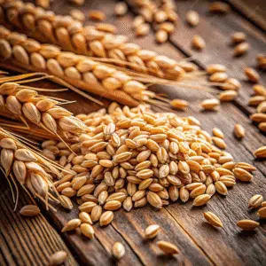 wheat grains wooden table 869741 1139